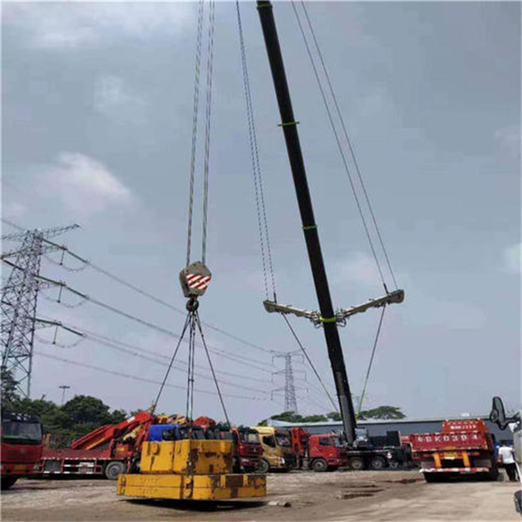 中沙风电设备吊装